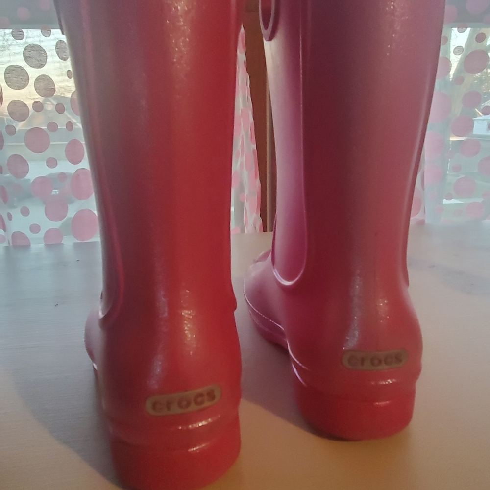 Crocs Toddler Girl Boots #9